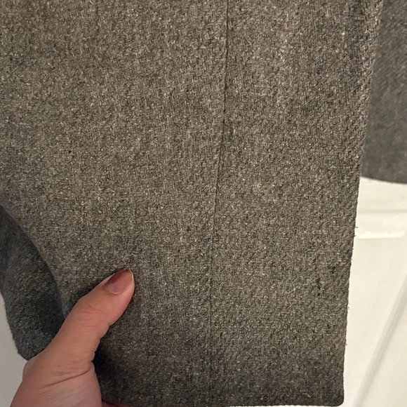 J. Crew High-Neck Funnel Neck Wool Coat - Picture 6 of 8